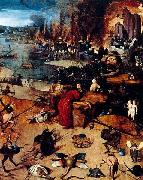 BOSCH, Hieronymus The Temptation of Saint Anthony France oil painting artist